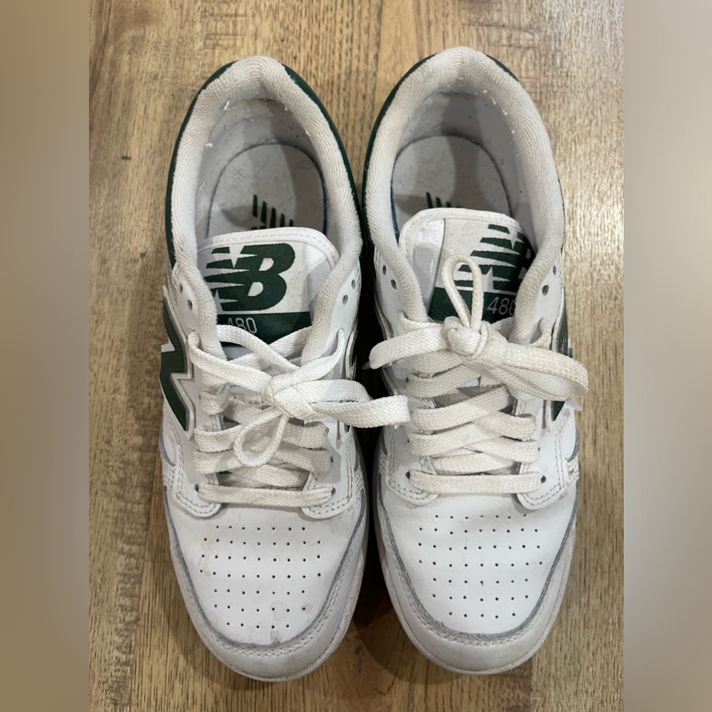 New Balance T500 shoes.